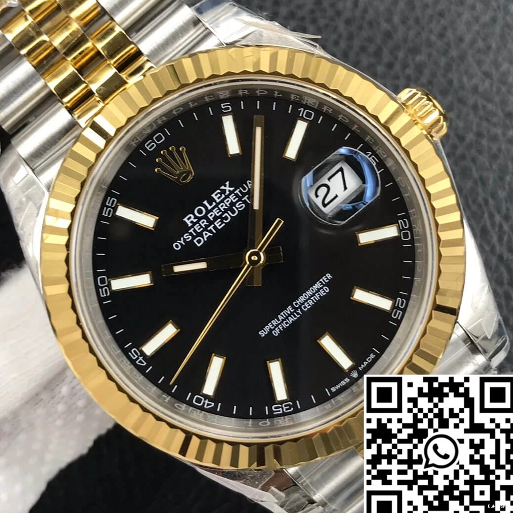 Black Datejust Dial 913 Durable Factory M126333-0014 Rolex VS 0706